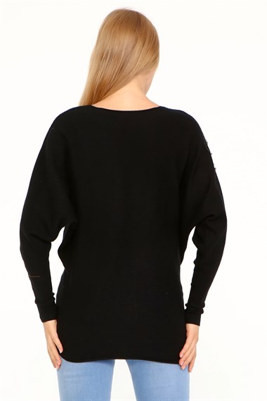FTZ Women Kadın triko  Siyah 21-1226
