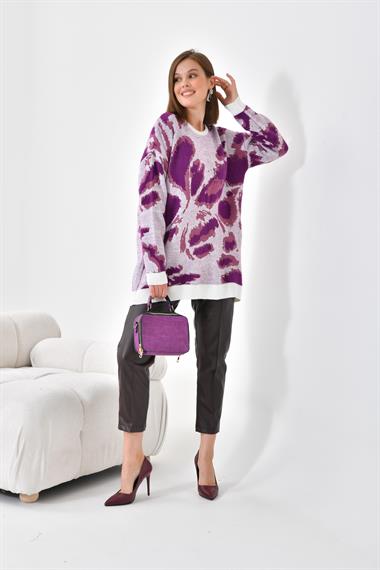 FTZ Women Kadın Triko Tunik  Ekru 20573