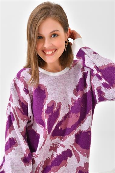 FTZ Women Kadın Triko Tunik  Ekru 20573