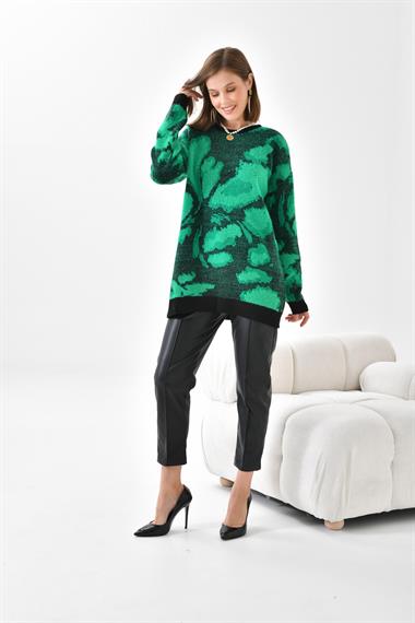 FTZ Women Kadın Triko Tunik  Siyah Benetton 20573