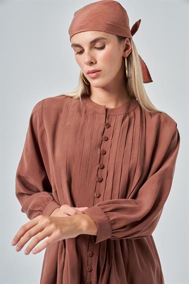 FTZ Women Kadın Tunik  Kakao 31180