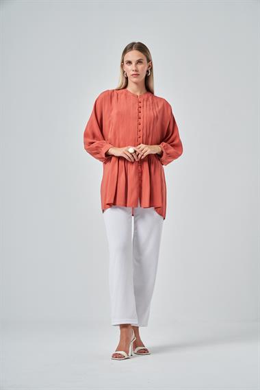 FTZ Women Kadın Tunik  Kiremit 31180