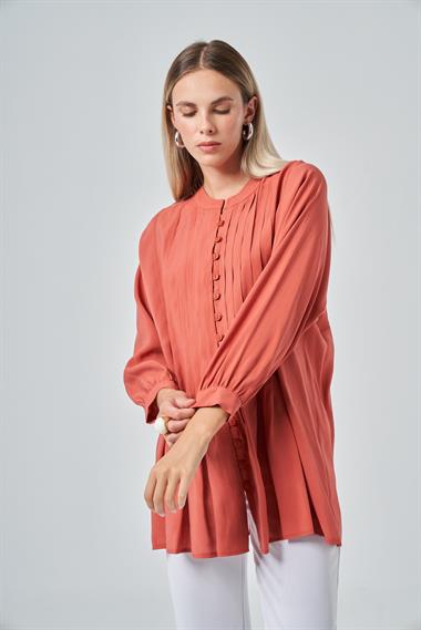 FTZ Women Kadın Tunik  Kiremit 31180