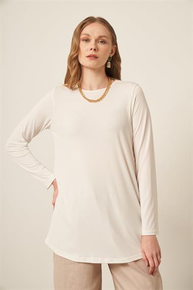 FTZ Women Kadın Uzun Kollu İçlik  Ekru 31086