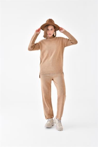 FTZ Women Kadın Saç Örgülü  İkili Takım  Bisküvi 20618