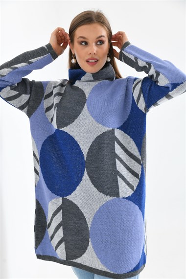 FTZ Women Kadın Kendiliğinden Yakalı Bluz  Gri 20042