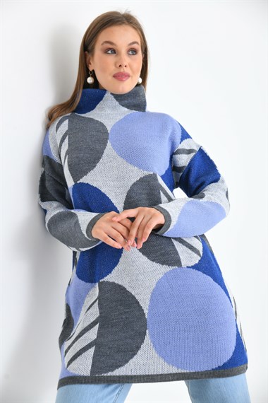 FTZ Women Kadın Kendiliğinden Yakalı Bluz  Gri 20042