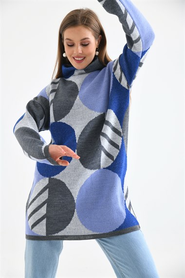 FTZ Women Kadın Kendiliğinden Yakalı Bluz  Gri 20042