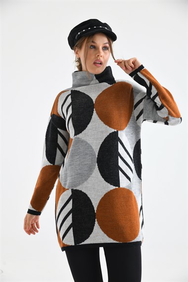 FTZ Women Kadın Kendiliğinden Yakalı Bluz  Siyah 20042