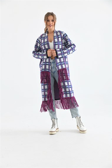 FTZ Women Kadın Püskül Detaylı Giy-Çık  Siyah 20067