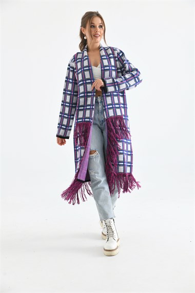 FTZ Women Kadın Püskül Detaylı Giy-Çık  Siyah 20067