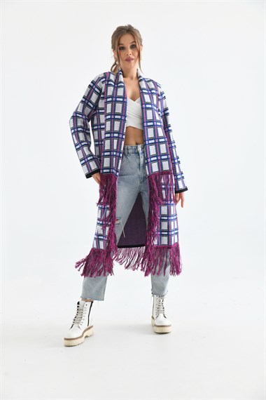 FTZ Women Kadın Püskül Detaylı Giy-Çık  Siyah 20067