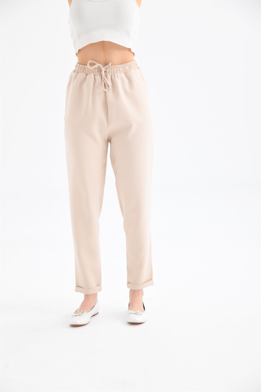 FTZ Women Kadın Pantolon  Taş 30410 · 7