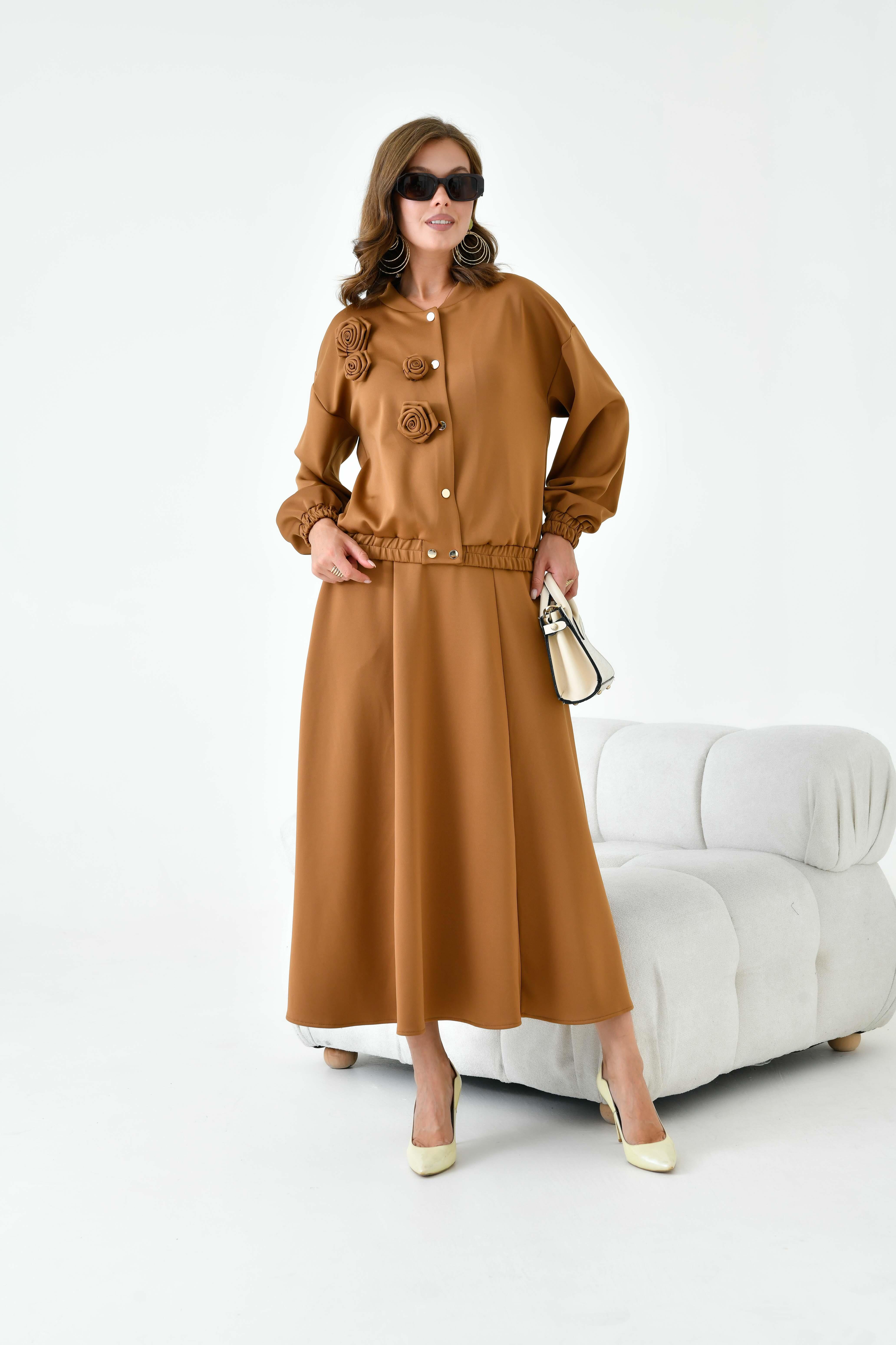 Ftz Bayan Oysho Takım Camel 30913