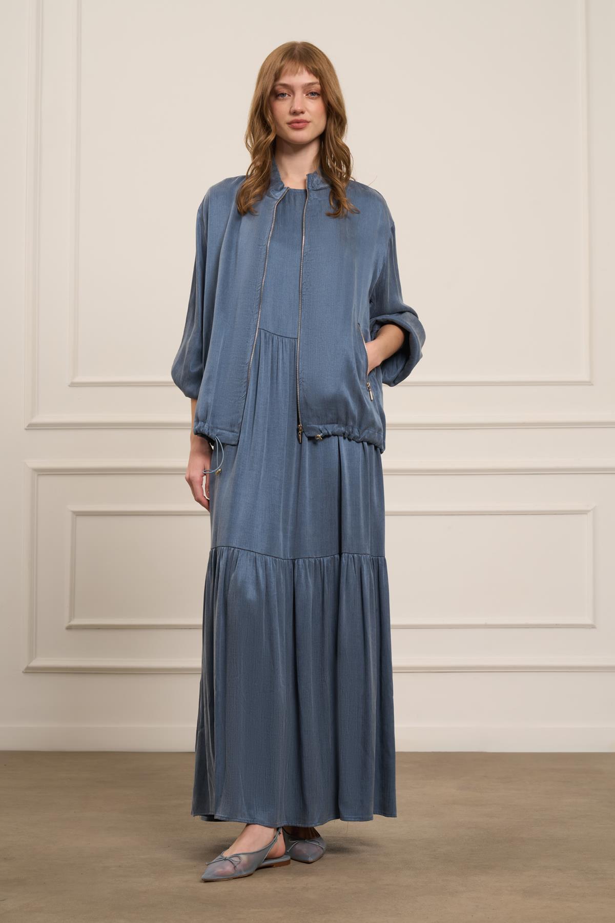 Ftz Cupra Elbiseli Takım İndigo 31067