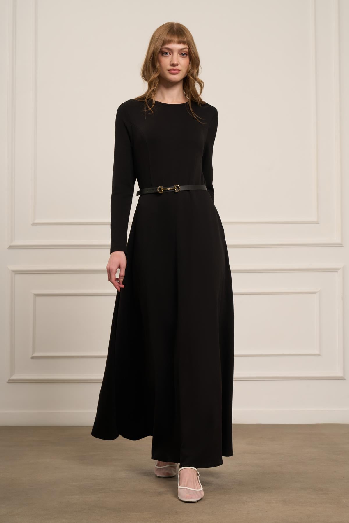 Ftz Kadın Elbise Siyah 31073