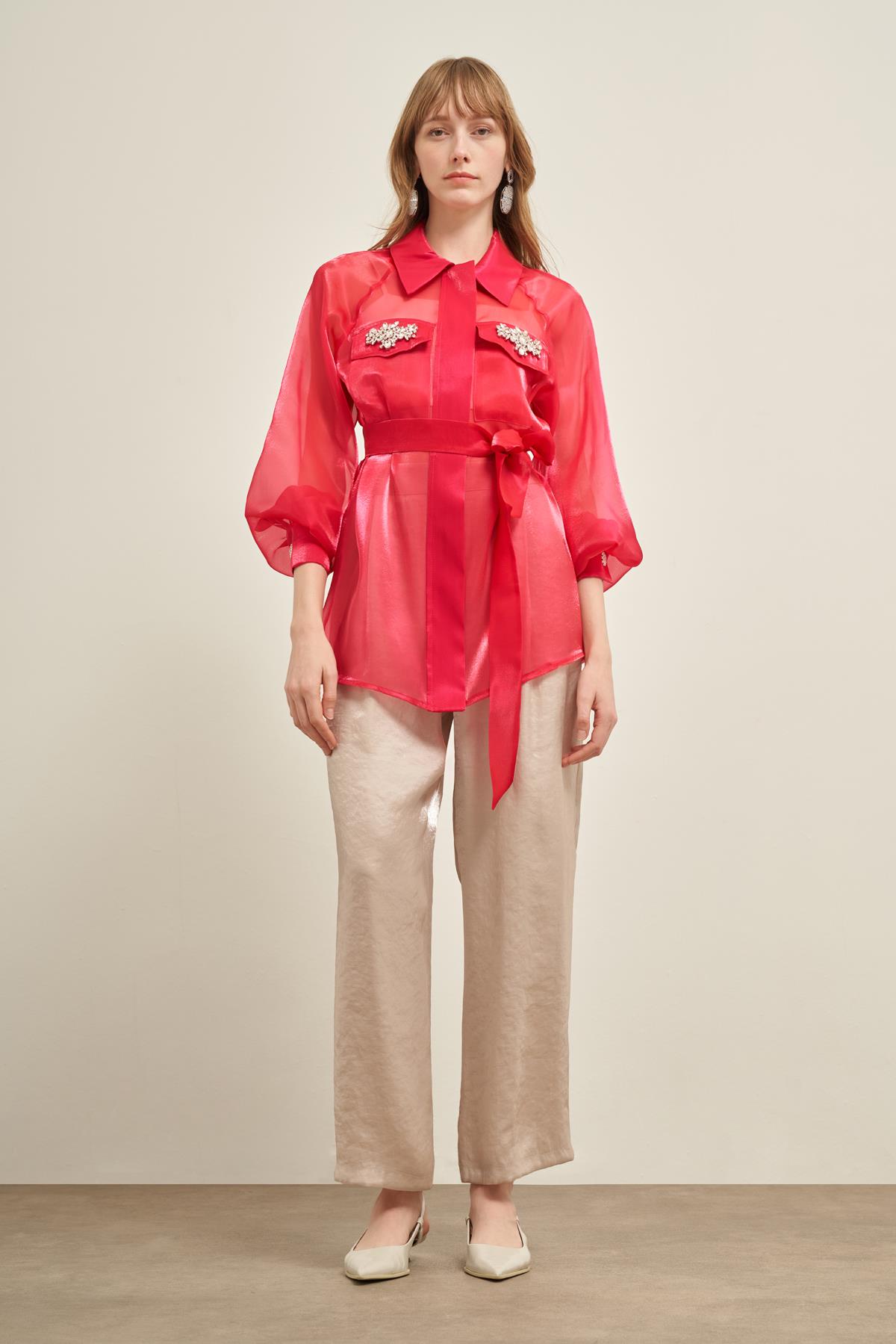 Ftz Organze Kap Fuşya 31022