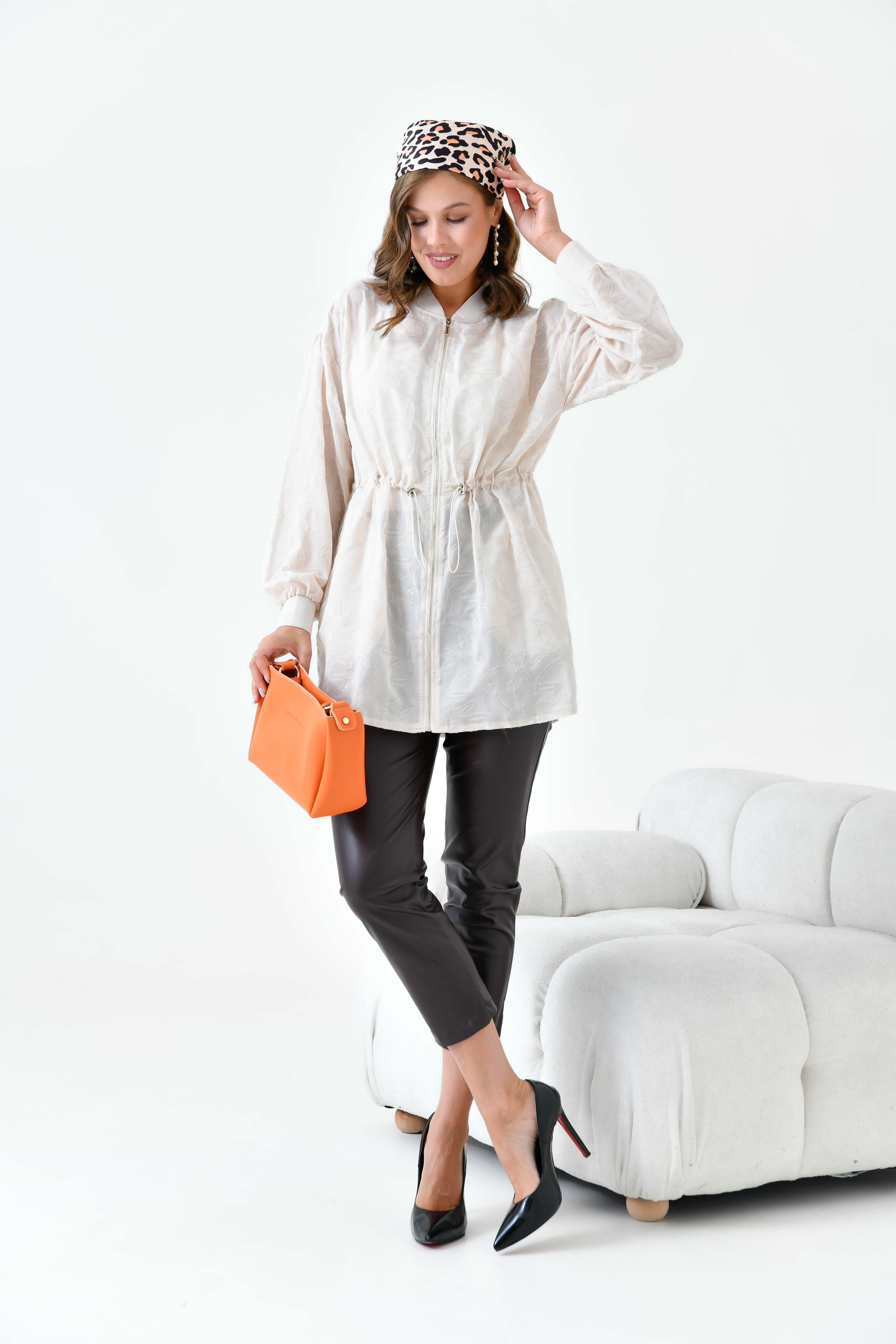 Ftz Women Bayan Kesme Cap Beige 30853