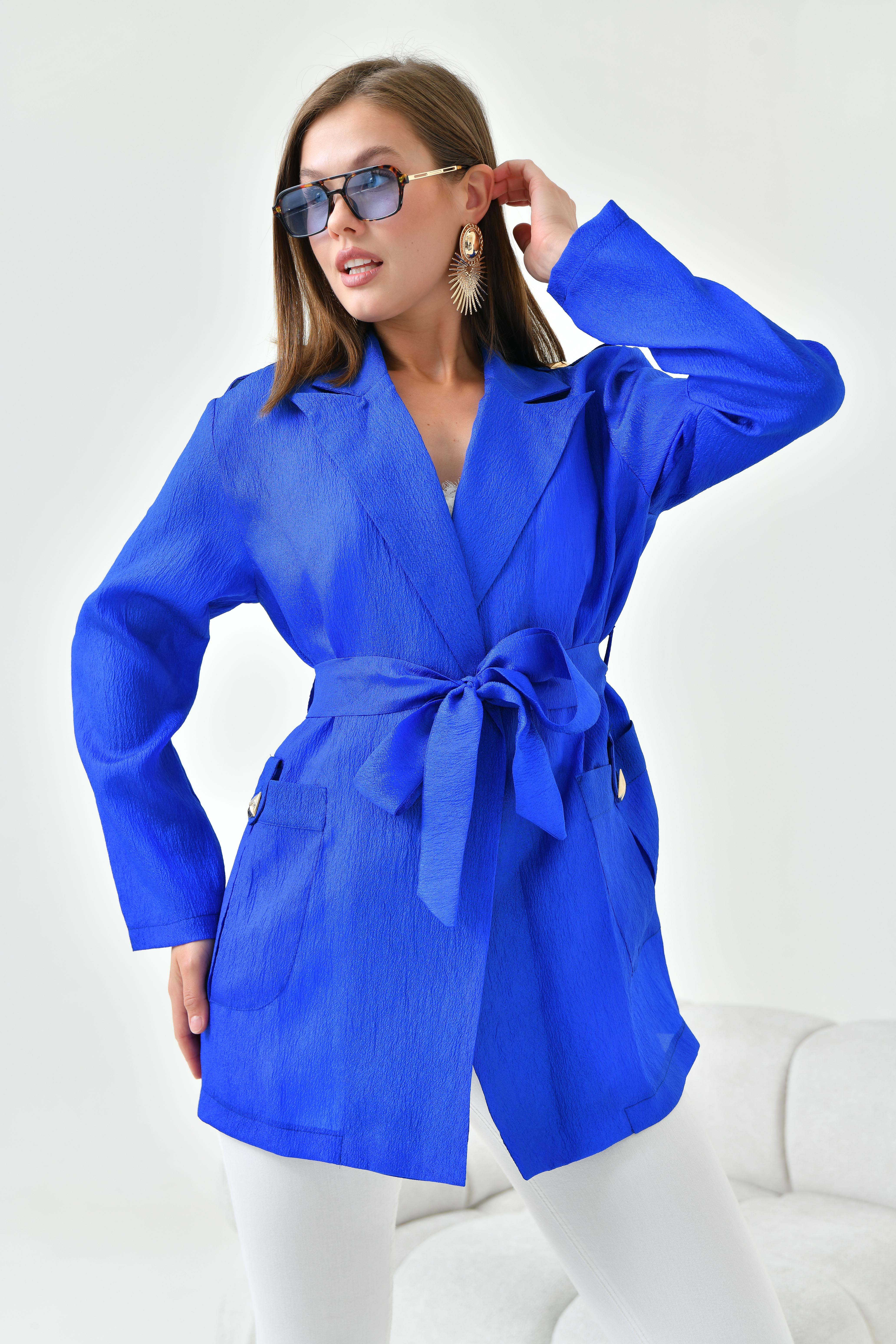 FTZ WOMEN BAYAN ORANZE CAP Saks Mavi 30856