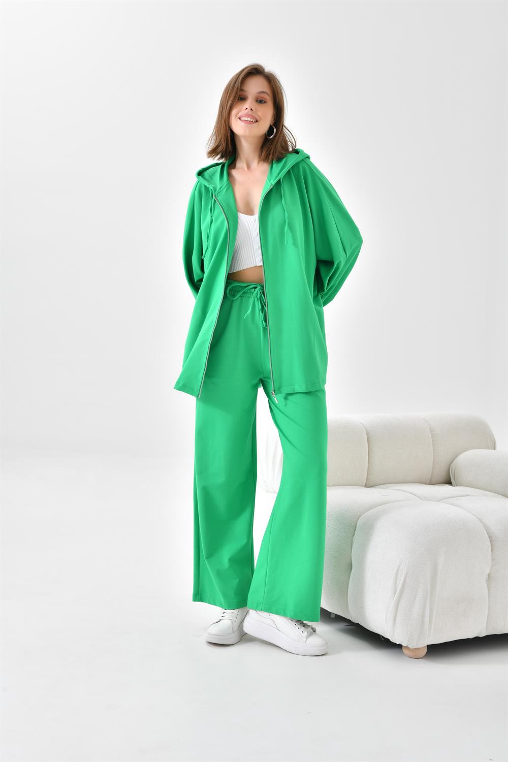 Ftz Women Kadın 2 İp Pantolonlu Takım Benetton