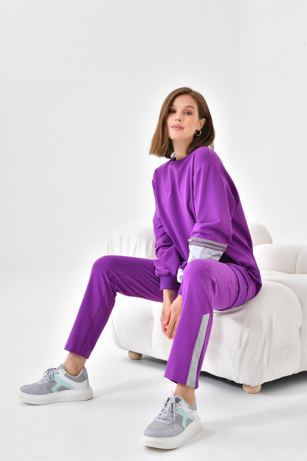 Ftz Women Kadın 2 İplik Takım Mor