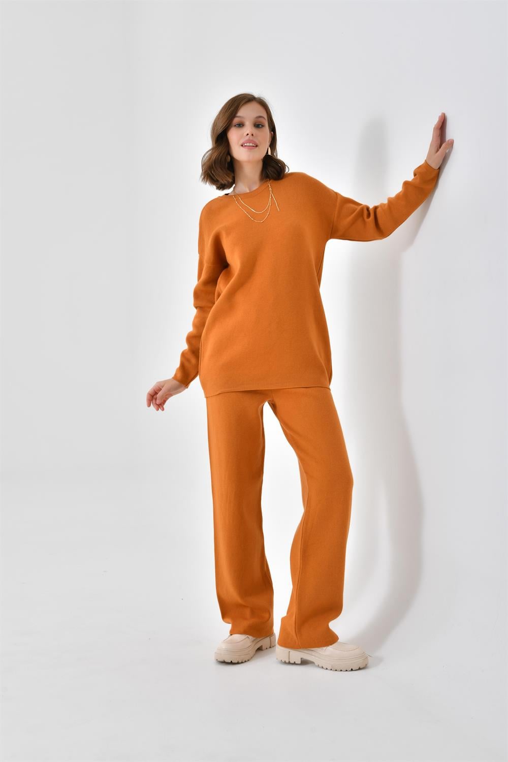 Ftz Women Kadın  Düz Basic İkili Takım Soğan