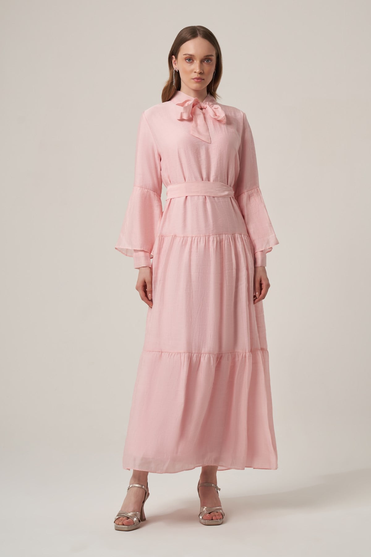 FTZ Women Kadın Helena Elbise  Pembe 31408