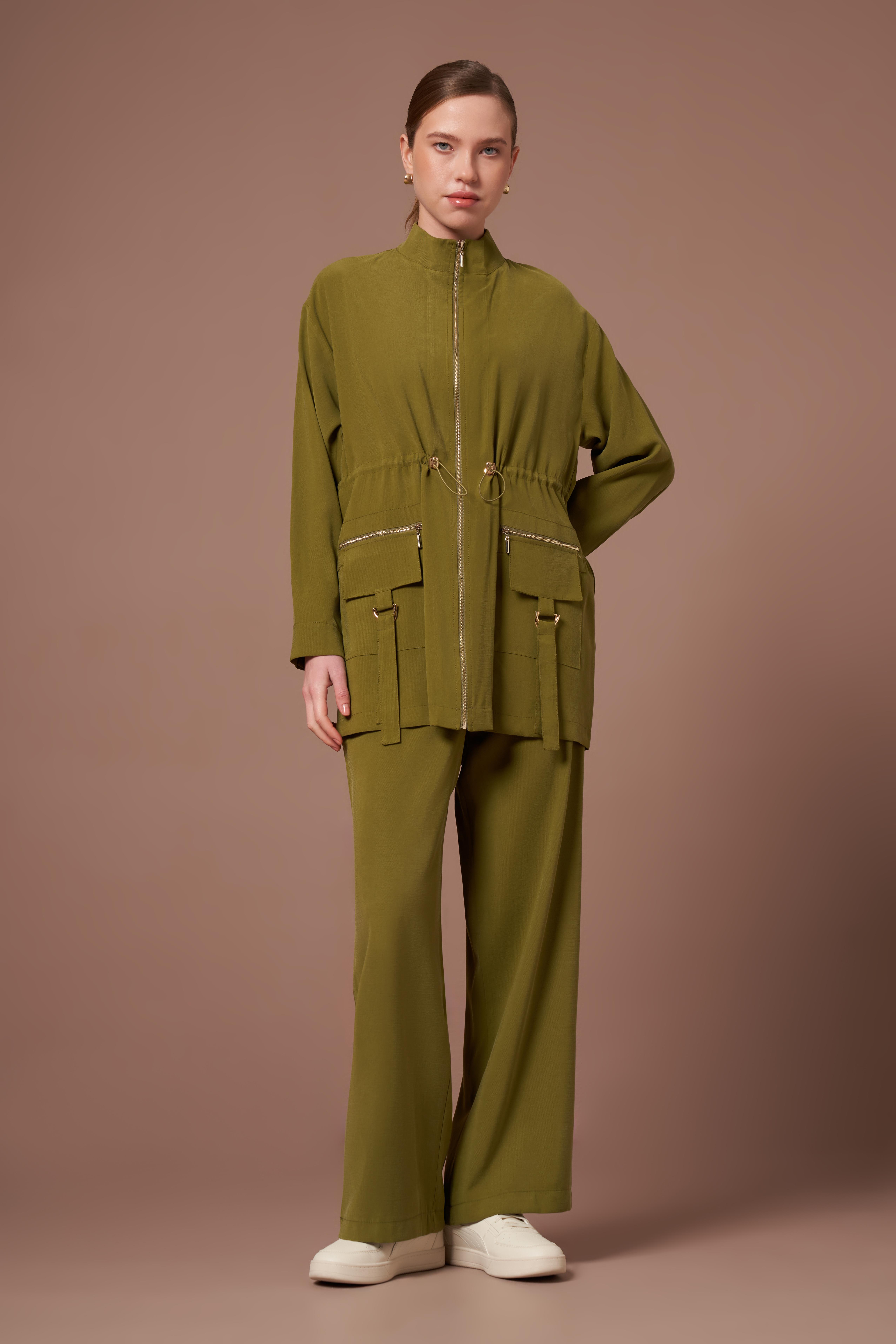 FTZ Women Kadın Tensel Takım  Olive 31302