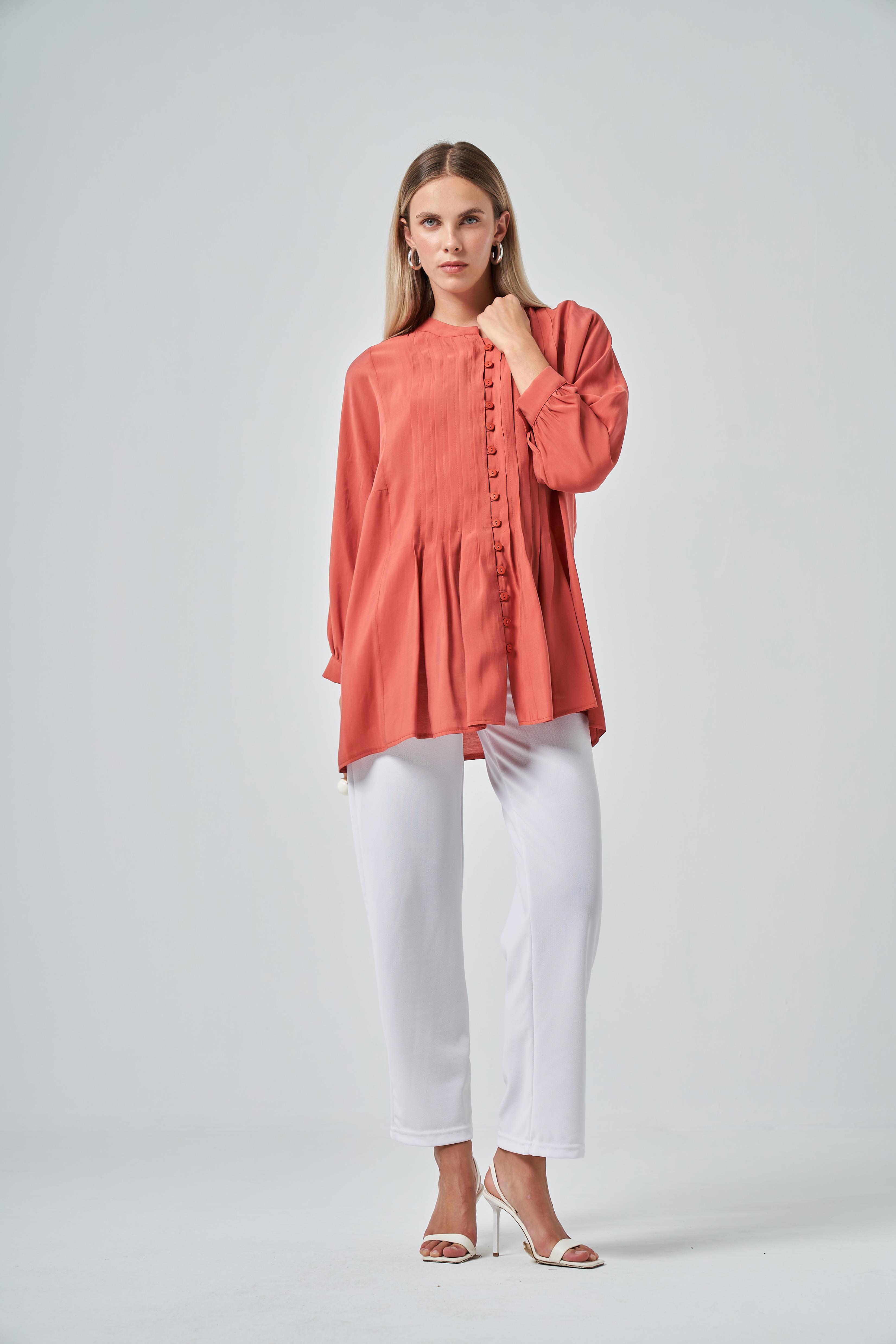 FTZ Women Kadın Tunik  Kiremit 31180