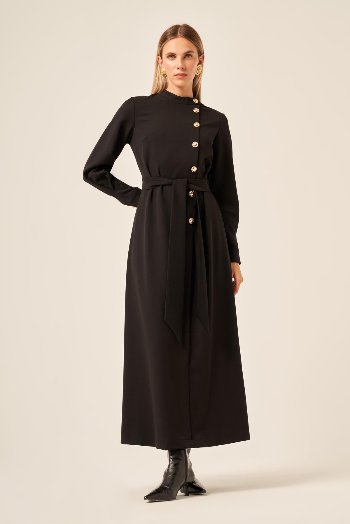 FTZ Women KADIN ZEUS ELBİSE  Siyah 31206