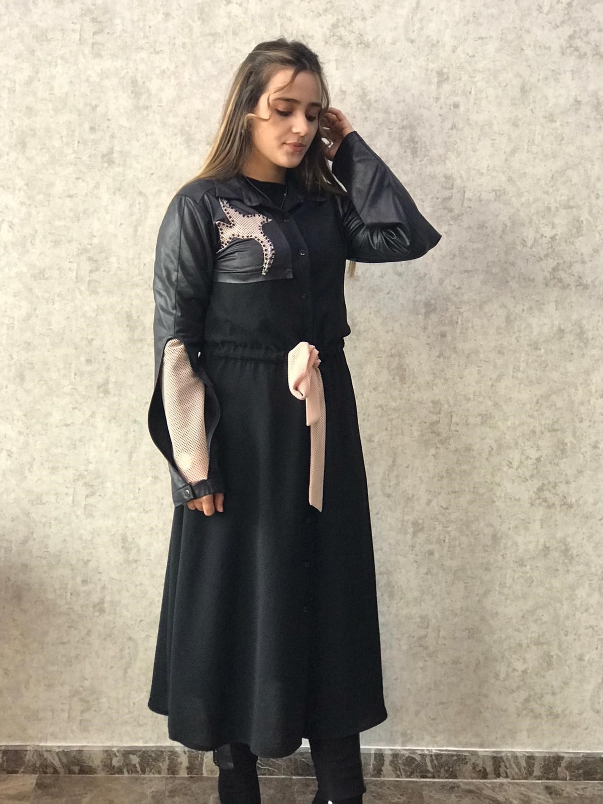 MİARTE Tül Detay Elbise - Siyah Online Mağazadan Satın Alın I FTZ Women