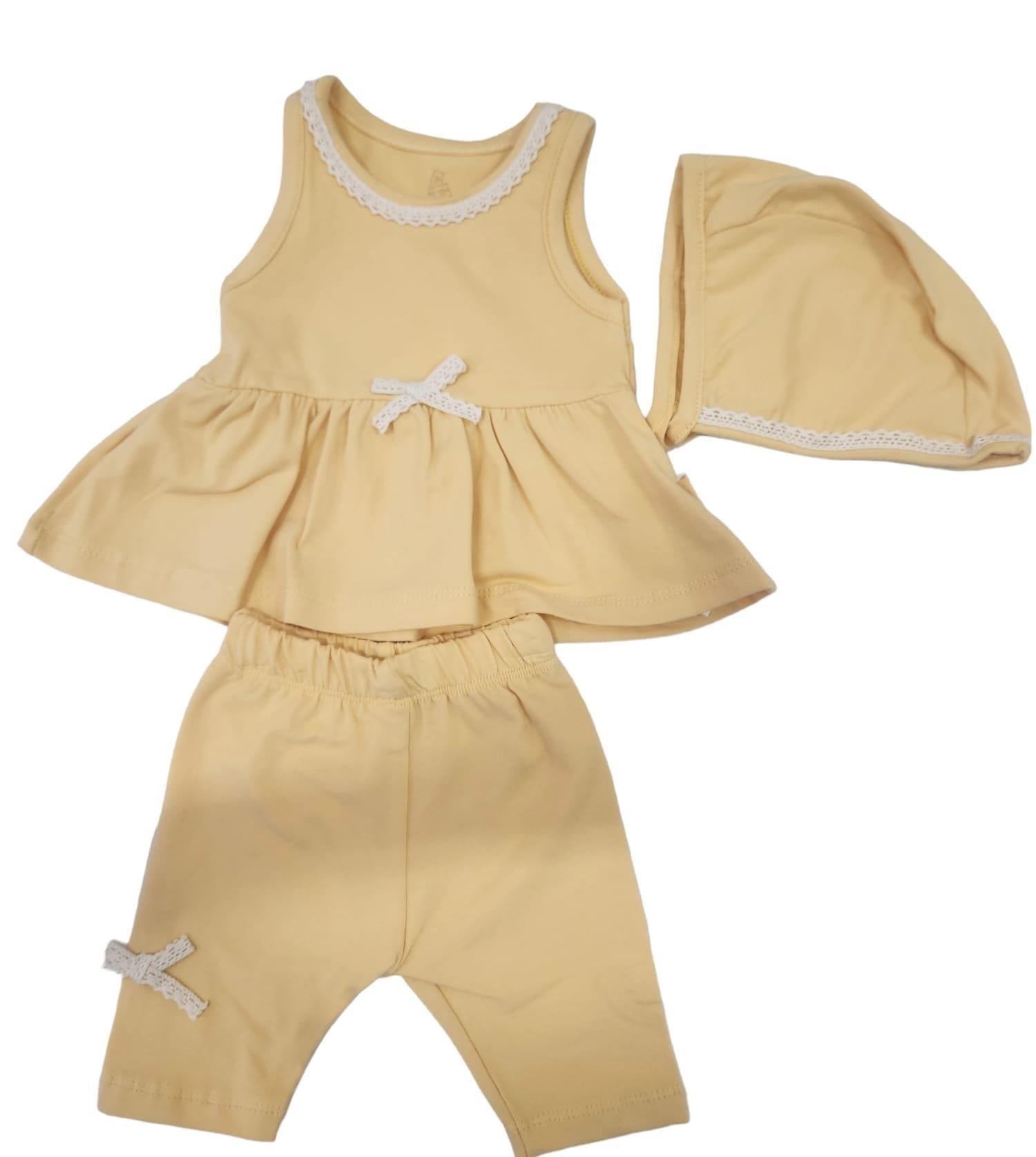 Babydoll 2li Takım Wogi Sarı