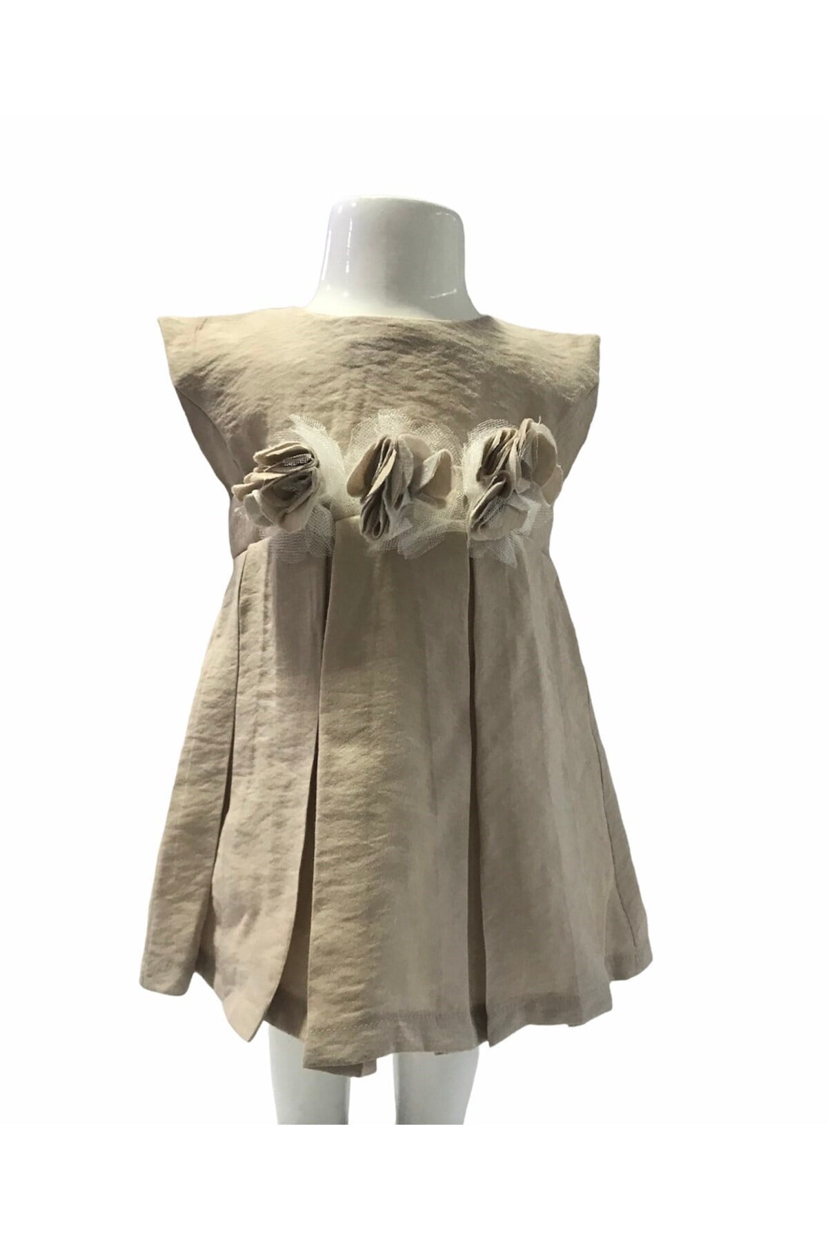 Babydoll Elbise Kahverengi