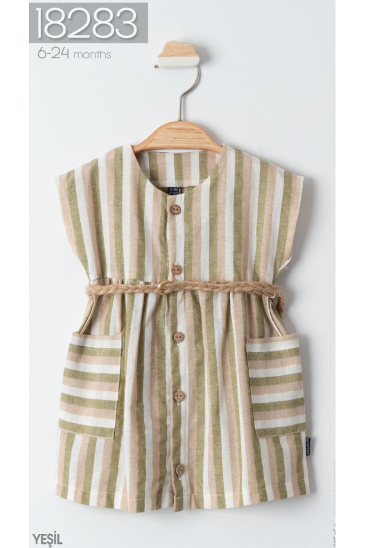 Babydoll Elbise Miniworld Yeşil