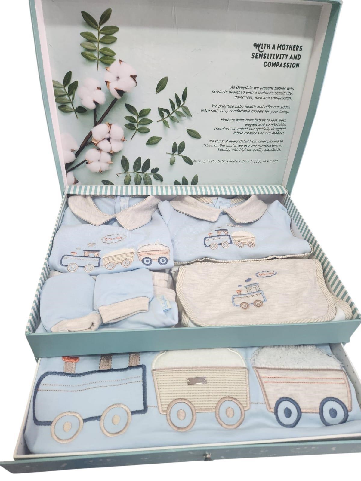 Babydoll Hastane Çıkışı 10lu Mavi