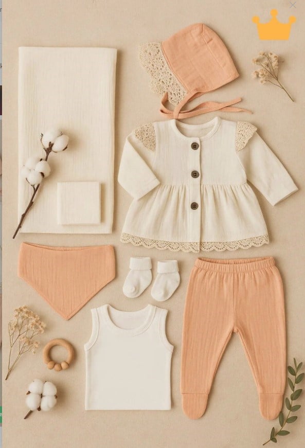 Babydoll Hastane Çıkışı 8li Babyhola