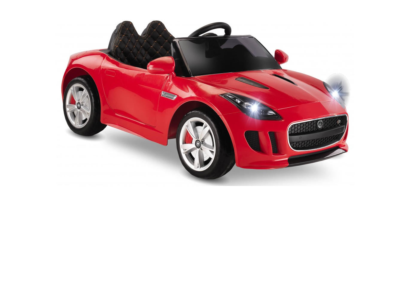 Babyhope Cougar Akülü Araba 12V Kırmızı