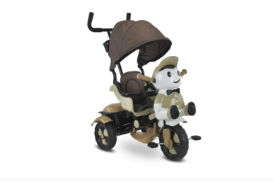 Babyhope Yupi Triycle Üç Tekerlikli Bisiklet Kahve