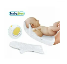 Babyjem Bebek Yıkama Eldiveni Beyaz