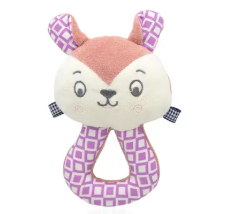 Babyjem Çıngıraklı Kedi Oyun Arkadaşım Gül Kurusu