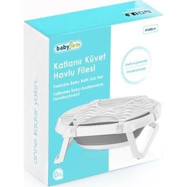 Babyjem Katlanabilen Bebek Havlu Filesi
