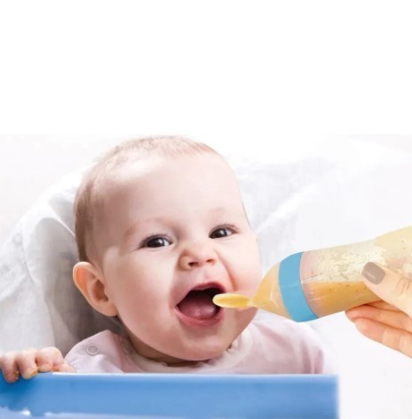 Babyjem Sıkmalı Kaşık Mavi