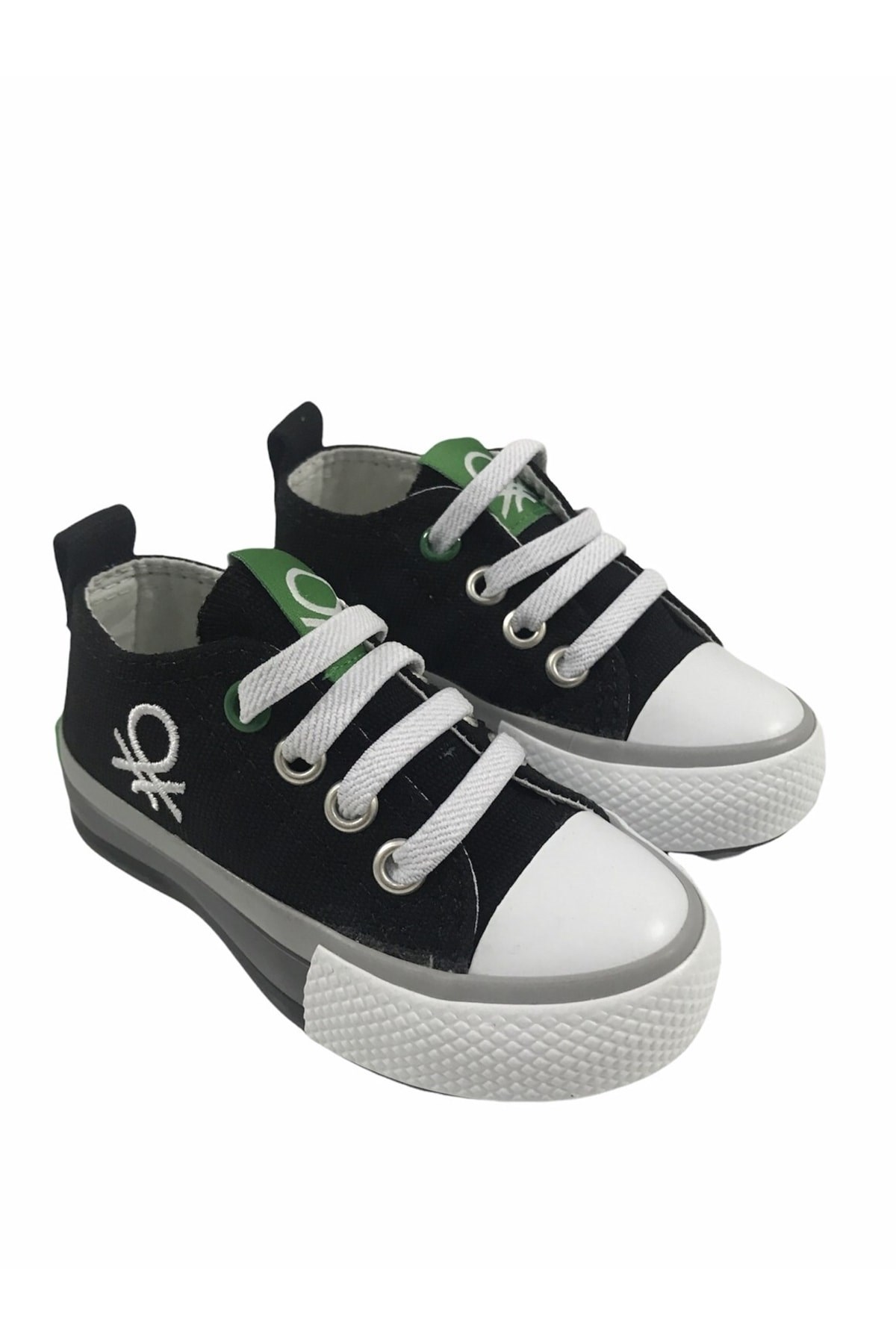 Benetton Ayakkabı Spor Keten Siyah