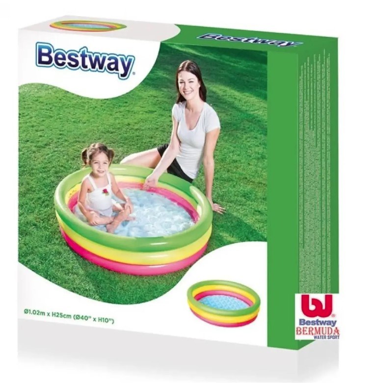 Bestway Havuz 3H Şişme Zemin 102x25 cm