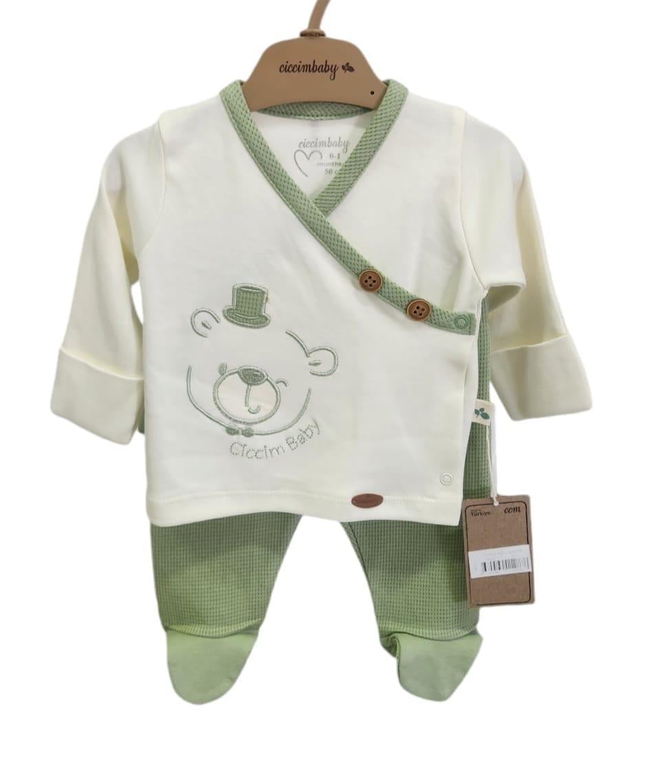 Ciccim Baby Hastane Çıkışı 5li Bear Hugs Yeşil