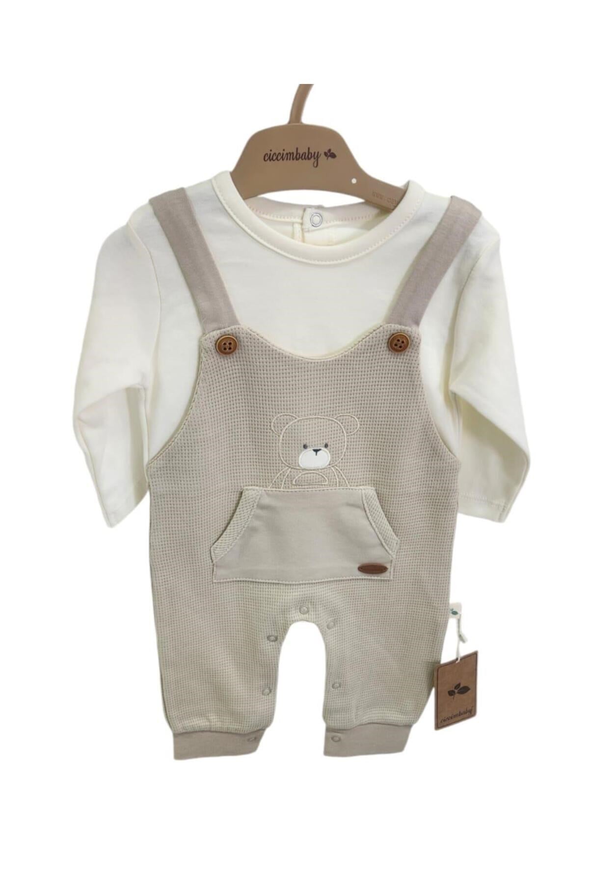 Ciccim Baby Salopet Bear Hugs Toprak
