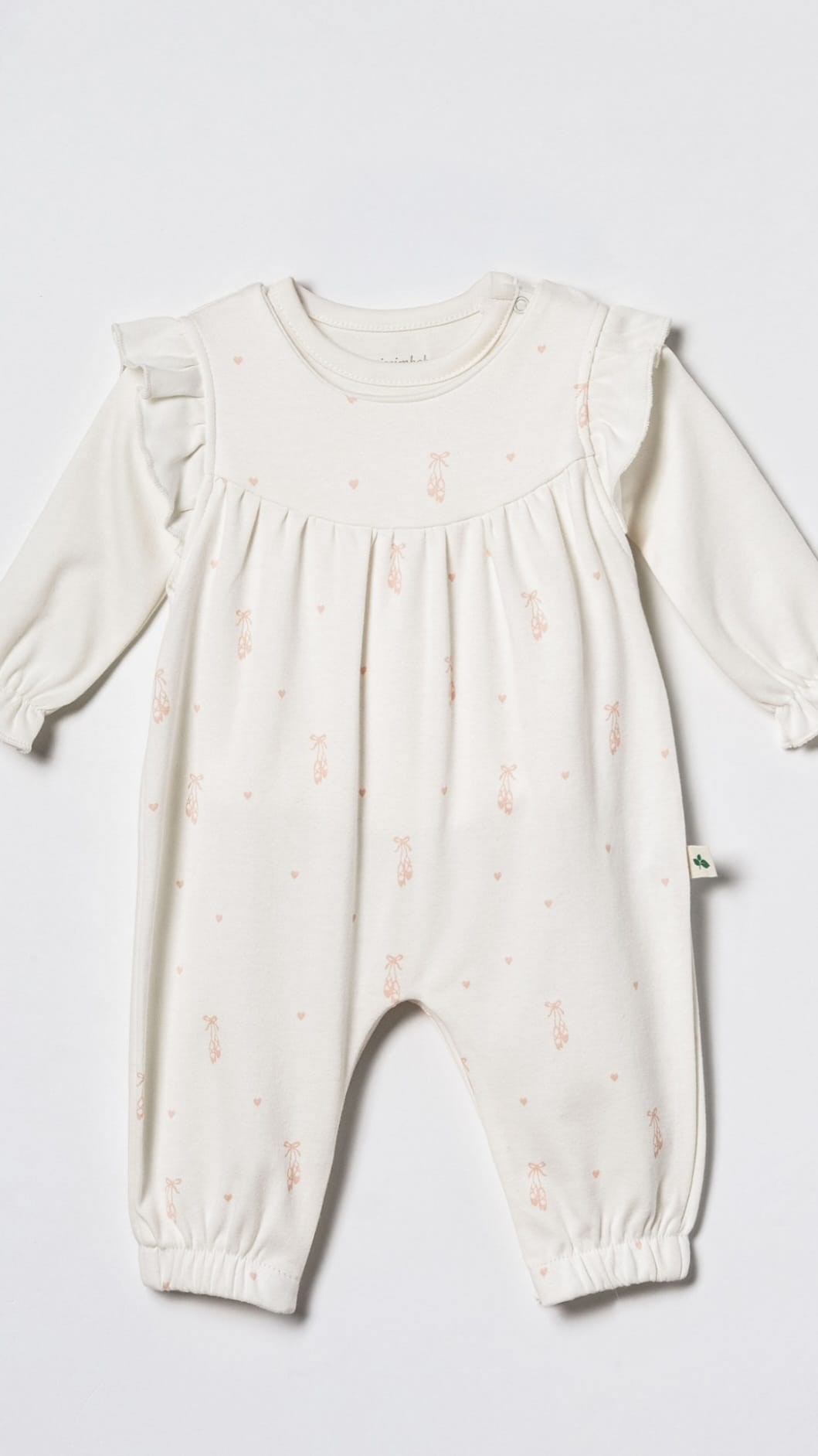 Ciccim Baby Salopet Tulum Ballerine Tale Ekru
