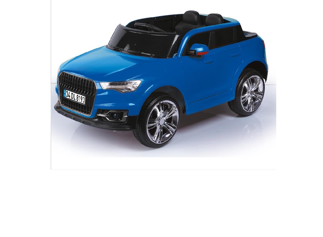 Dolu Pick-Up Akülü Araba Uzaktan Kumandalı 12 V Mavi