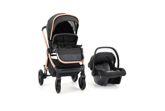 Duux Pro Max Travel Sistem Bebek Arabası Black