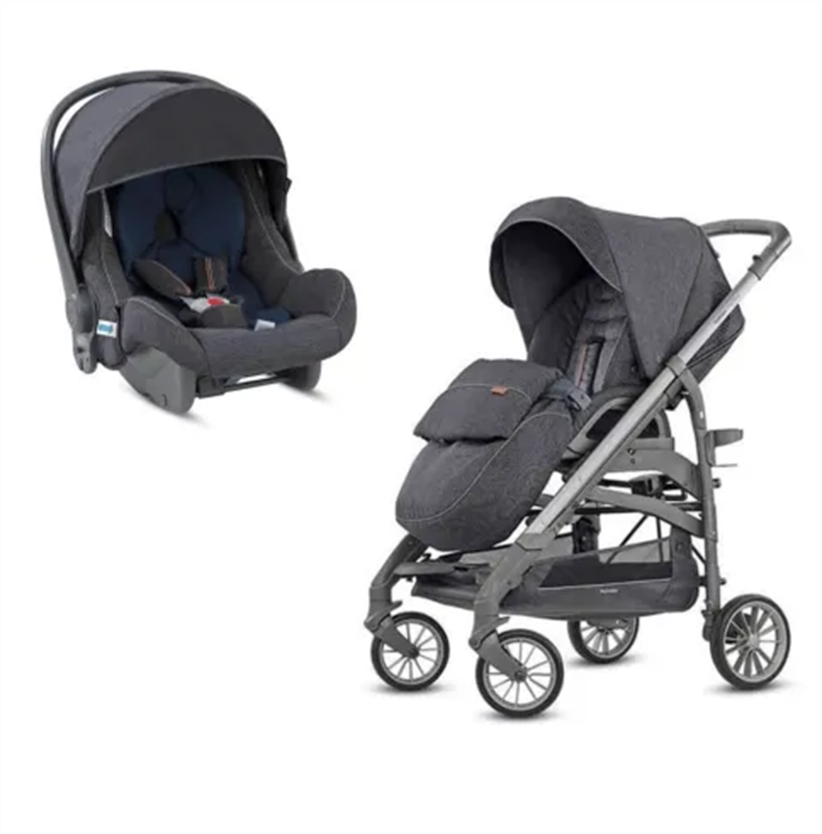 Inglesina Trilogy Travel Sistem Bebek Arabası 2019 Village Denim